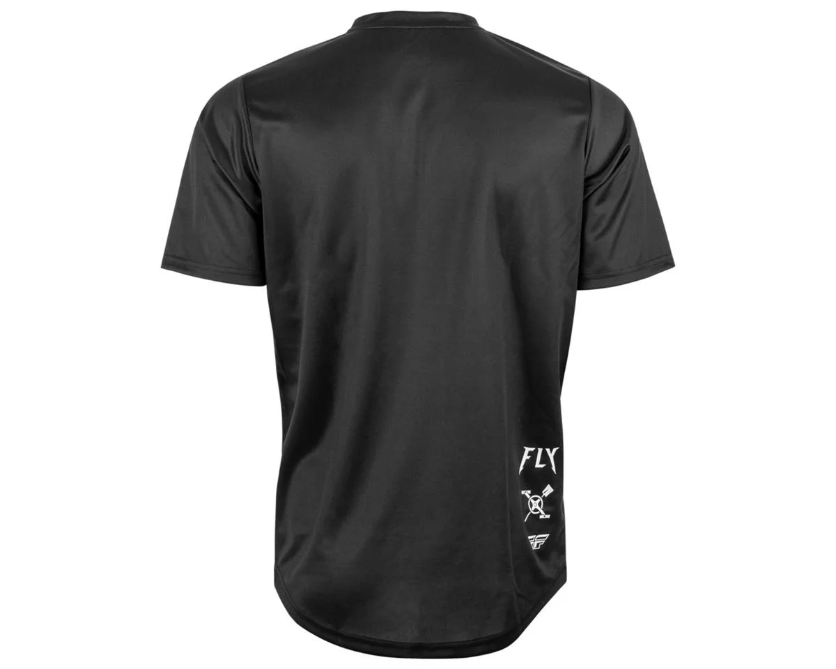 Fly Racing S.E. Action Short Sleeve Jersey (Black) (M) - view 2